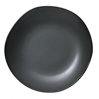 Yanco Champs 8.5" Dessert Plate In Dark Green