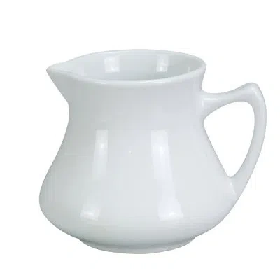 Yanco Cm-6 Accessories 3 " X 3 1/2" Creamer 6 oz In White