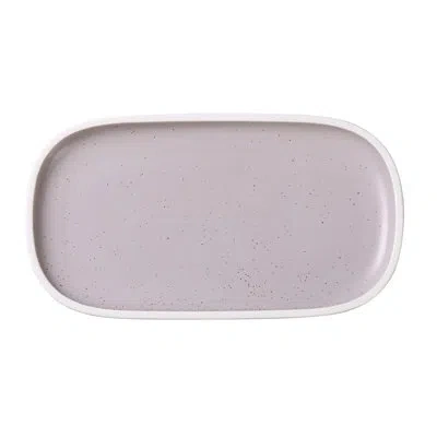 Yanco Denmark 12" Dinner Plate In Light Purple