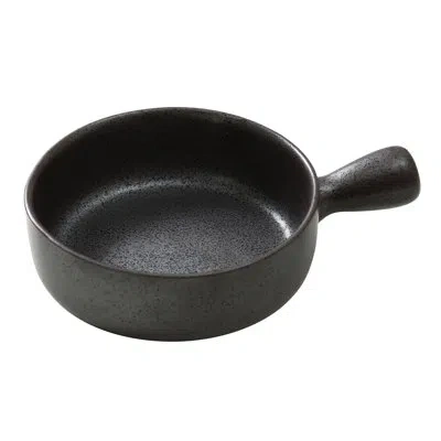 Yanco Diamond 18 Oz. Skillet Rice Bowl In Black