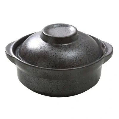 Yanco Diamond 20 Oz. Skillet Rice Bowl In Black