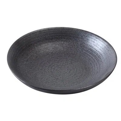 Yanco Diamond 30 Oz. Pasta Bowl In Black