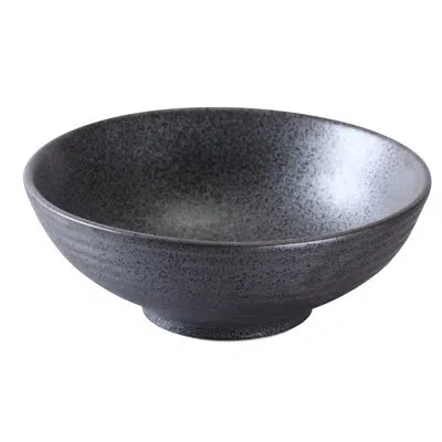 Yanco Diamond 36 Oz. Noodle Rice Bowl In Black