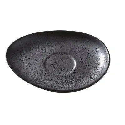 Yanco Diamond 6" Saucer In Black