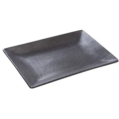 Yanco Diamond 8" Salad Plate In Black
