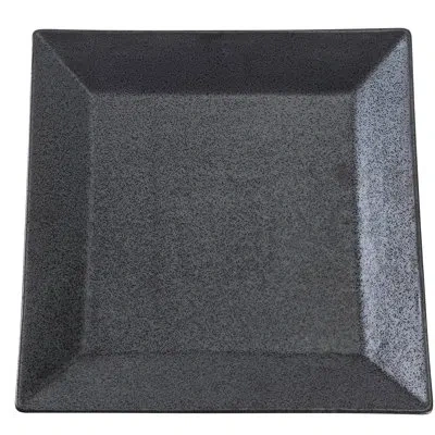 Yanco Diamond 8" Salad Plate In Black
