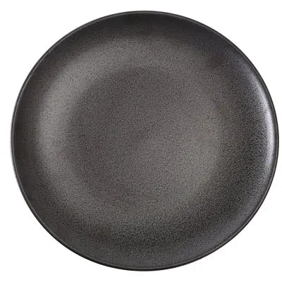 Yanco Diamond 9" Salad Plate In Black
