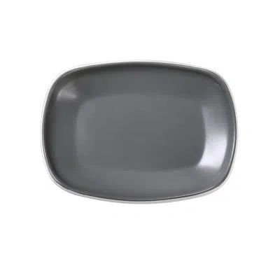 Yanco Discover 6" Melamine Bread And Butter Plate In Gray