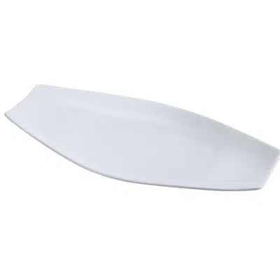 Yanco Fuji 6" Appetizer Plate In White
