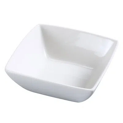 Yanco Fuji 8 Oz. Square Pasta Bowl In White