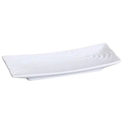 Yanco Fuji 8" Salad Plate In White