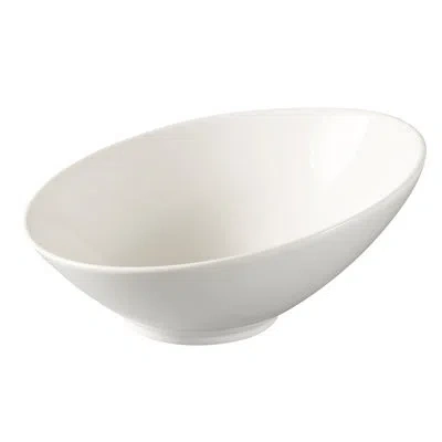 Yanco Fuji 9 Oz. Sheer Salad Bowl In White