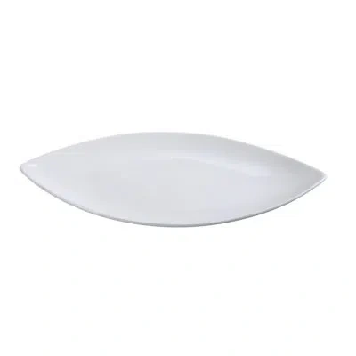 Yanco Fuji Platter In White