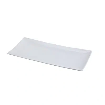 Yanco Fuji Platter In White