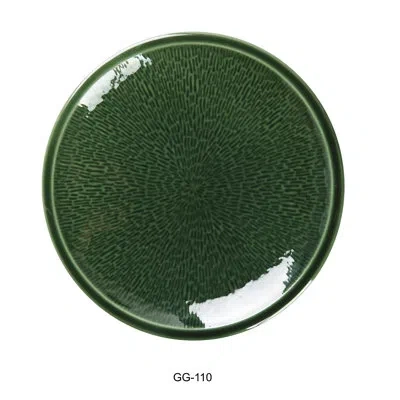 Yanco Gg-110 Green Gem Dinner Plate