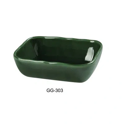 Yanco Gg-303 Green Gem Sauce Dish