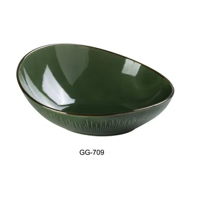 Yanco Green Gem 36oz. Sheer Bowl