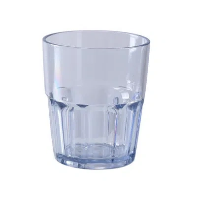 Yanco Hawaii 12 Oz. Plastic Whiskey Glass In Clear