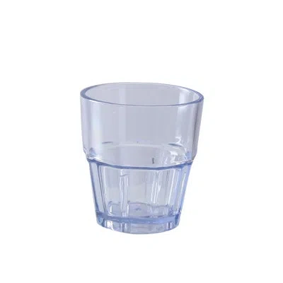 Yanco Hawaii Plastic Drinking Glass In Clear