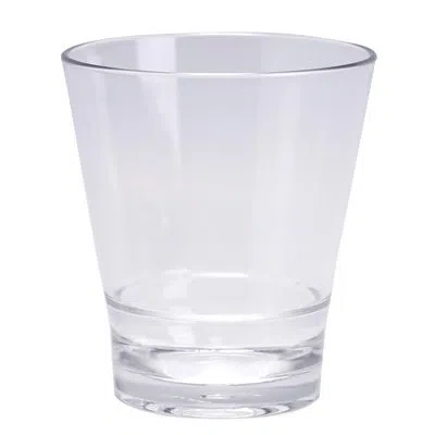 Yanco Hawaii Plastic Drinking Glass In Clear