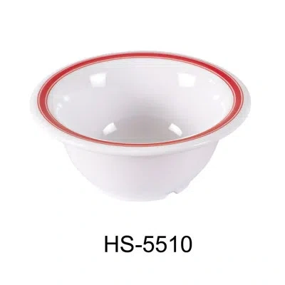 Yanco Houston 10 Oz. Melamine Soup Bowl In White