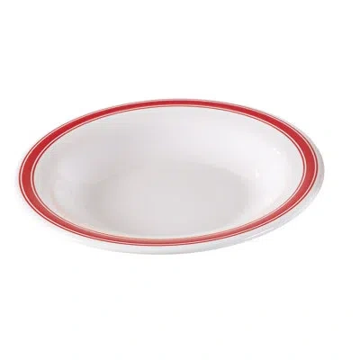 Yanco Houston 13 Oz. Melamine Pasta Bowl In White