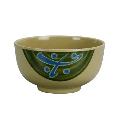 Yanco Japanese 14 Oz. Melamine Soup Bowl In Sand