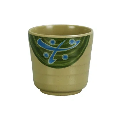 Yanco Japanese Melamine Teacup In Gold