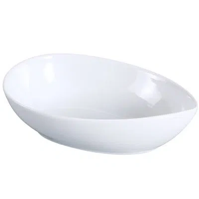 Yanco Lion King London Water Drop 24 Fl Oz. Serving Bowl In White