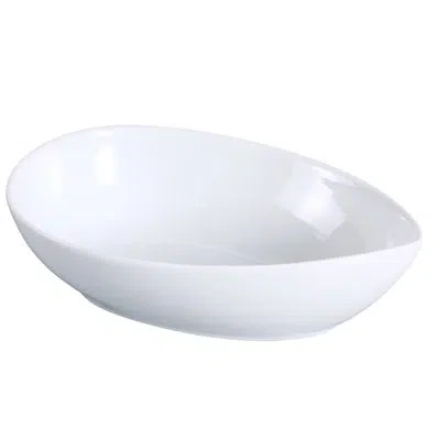 Yanco Lion King London Water Drop 4 Fl Oz. Serving Bowl In White