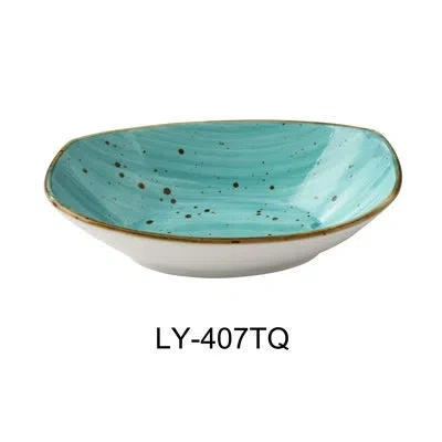 Yanco Lyon 10 Dining Bowl In Turquoise
