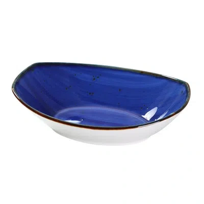 Yanco Lyon 10 Oz. Pasta Bowl In Blue