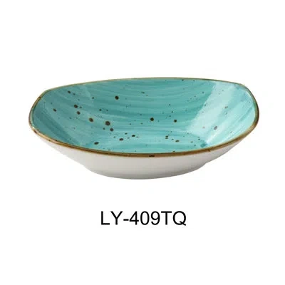 Yanco Lyon 20 Dining Bowl In Turquoise