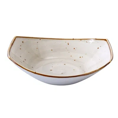 Yanco Lyon 7.875" Salad Plate In Cream