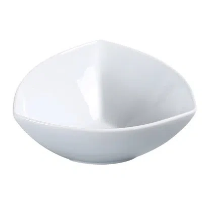 Yanco Mainland 10 Oz. Triangle Salad Bowl In White