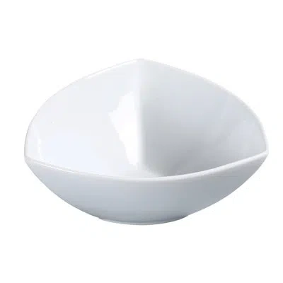 Yanco Mainland 24 Oz. Triangle Salad Bowl In White
