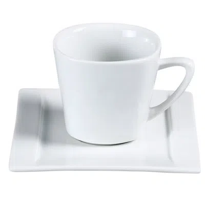 Yanco Mainland 5.5" Saucer In White