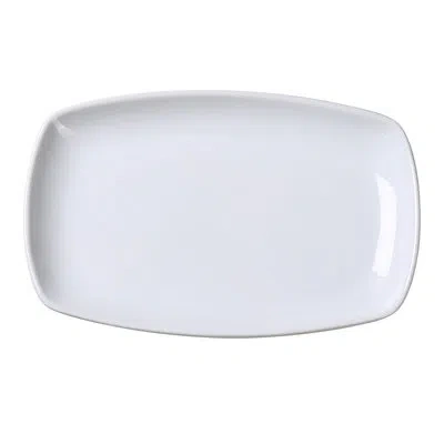Yanco Mainland 9" Dessert Plate In Super White