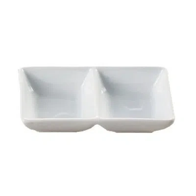 Yanco Mainland Condiment Server In White