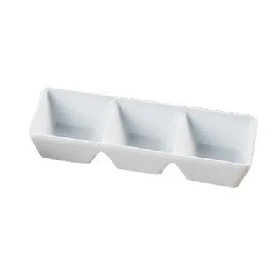 Yanco Mainland Condiment Server In White