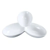 Yanco Mainland Divided Serving Dish In White