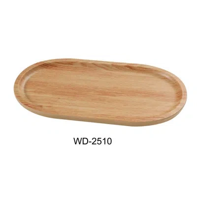 Yanco Melamine Melamine Tray In Brown