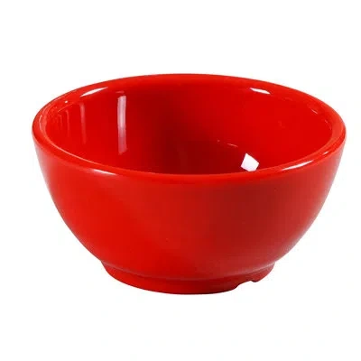 Yanco Mexico 14 Oz. Melamine Cereal Bowl In Red