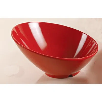 Yanco Mexico 16 Oz. Melamine Salad Bowl In Red