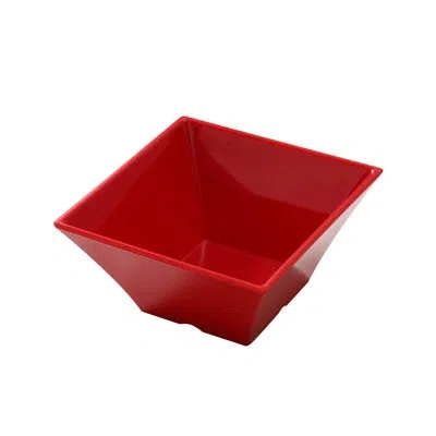 Yanco Mexico 26 Oz. Melamine Salad Bowl In Red