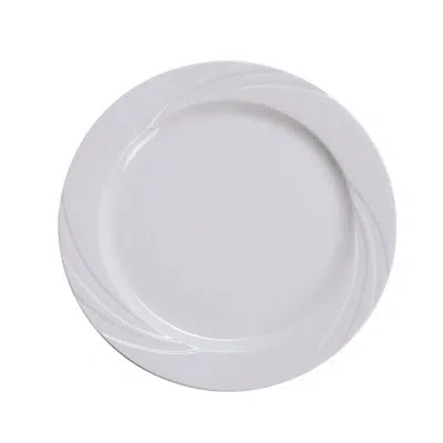 Yanco Miami 12" Dinner Plate In White