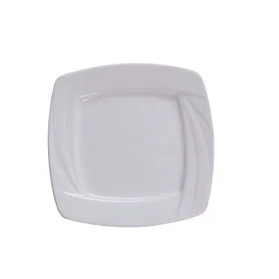 Yanco Miami 6" Butter Plate In White
