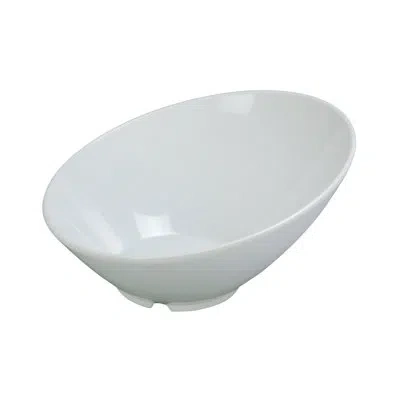 Yanco Milando 16 Oz. Melamine Salad Bowl In White