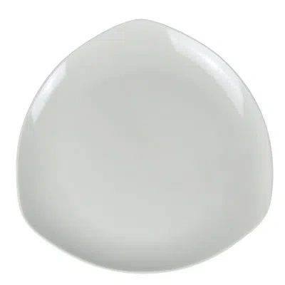 Yanco Milando Melamine Appetizer Plate In White