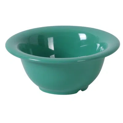Yanco Milestone 10 Oz. Melamine Soup Bowl In Green